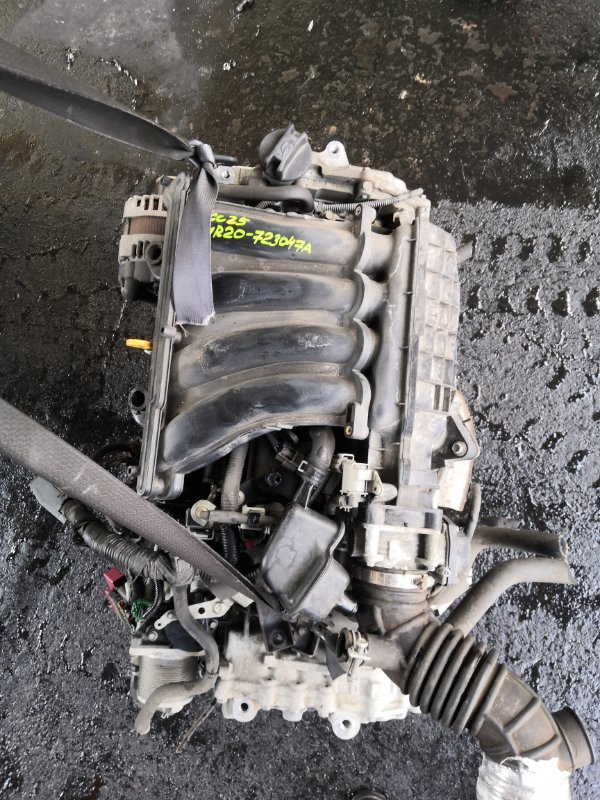 Двигатель NISSAN SERENA CC25 MR20DE (б/у) Двигатель NISSAN SERENA CC25 MR20DE (б/у)
