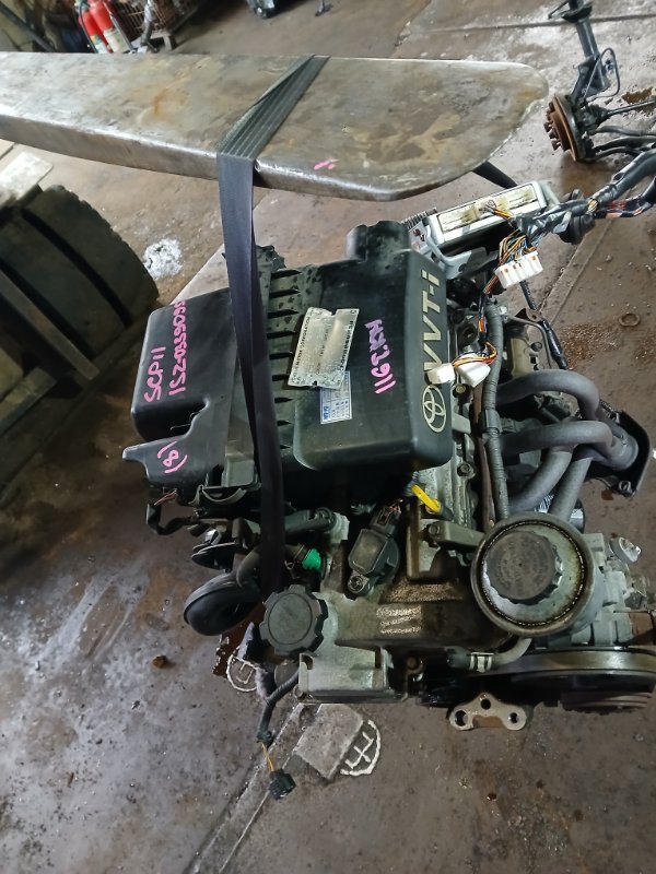 Двигатель Toyota Platz SCP11 1SZ-FE 2000 (б/у)