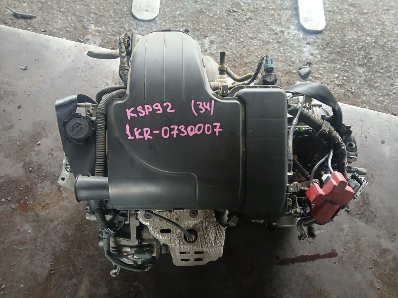 Двигатель TOYOTA BELTA KSP92 1KR-FE 2008 (б/у)