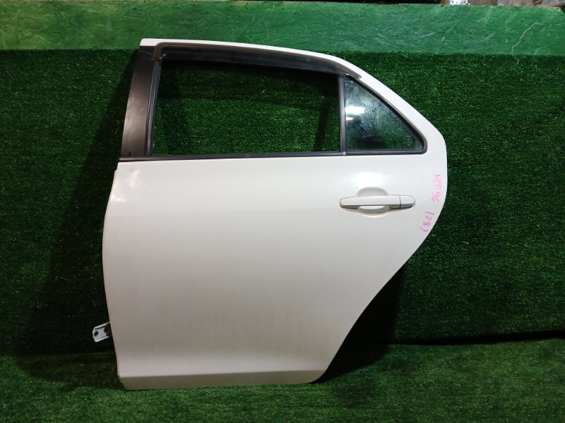Дверь Toyota Belta NCP96 2NZ-FE 2007 задняя левая (б/у)