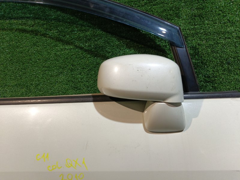 Зеркало NISSAN TIIDA C11 правое (б/у)