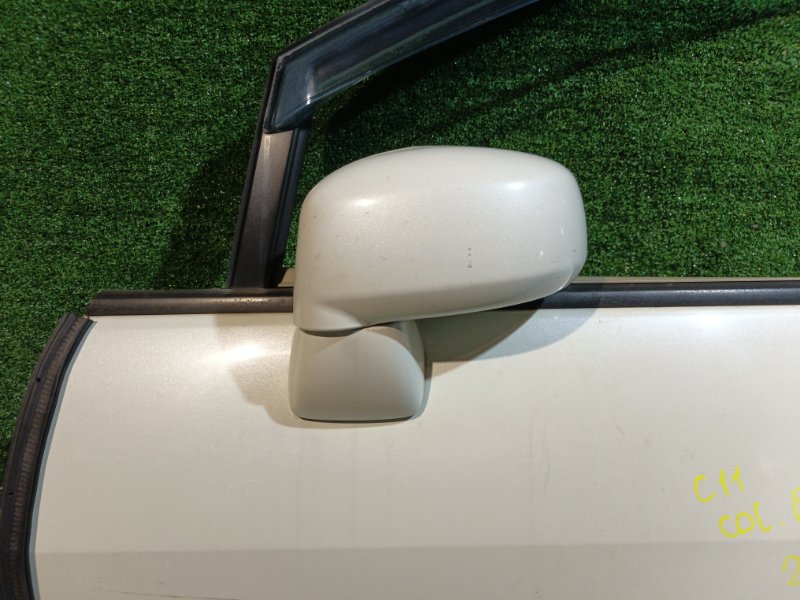 Зеркало NISSAN TIIDA C11 левое (б/у)