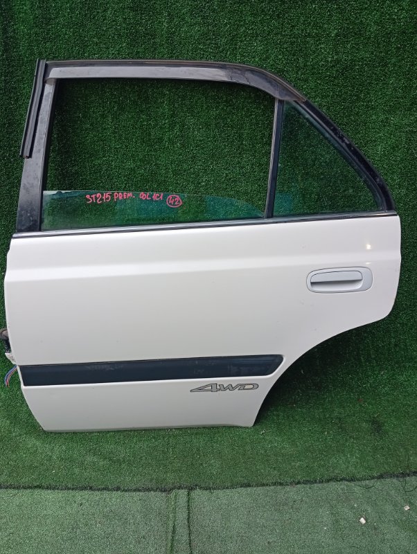Дверь TOYOTA CORONA PREMIO ST215 3S-FE 2001 задняя левая (б/у)