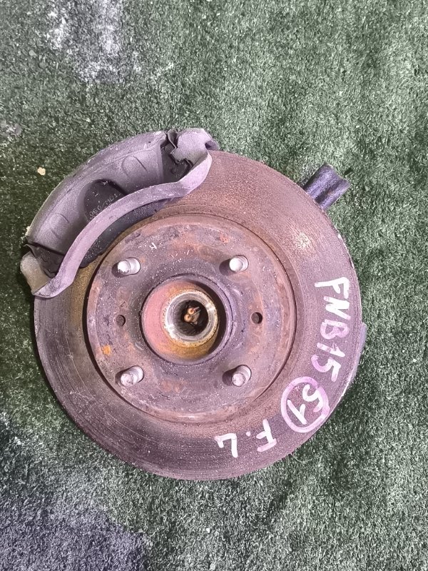 Ступица NISSAN SUNNY FNB15 QG15DE 2000 передняя левая (б/у)