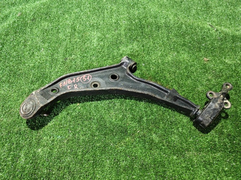 Рычаг NISSAN SUNNY FNB15 QG15DE 2000 передний правый (б/у)