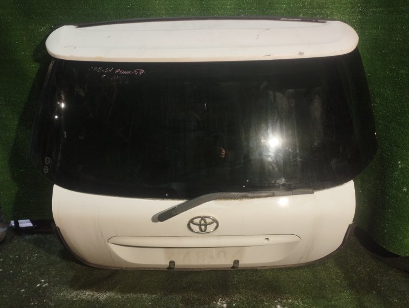 Дверь 5-я TOYOTA COROLLA RUNX NZE121 1NZ-FE 2001 задняя (б/у)