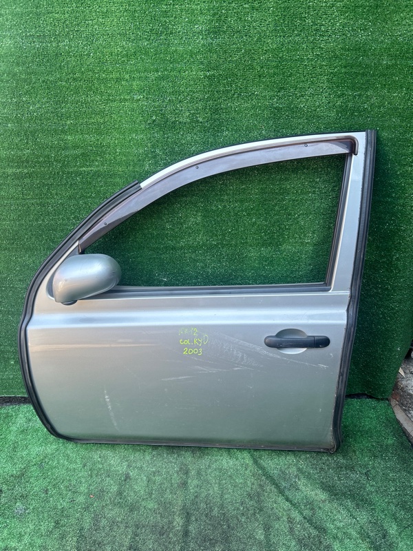 Дверь NISSAN MARCH AK12 передняя левая (б/у)