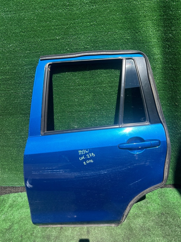 Дверь MAZDA DEMIO DY3W задняя левая (б/у)
