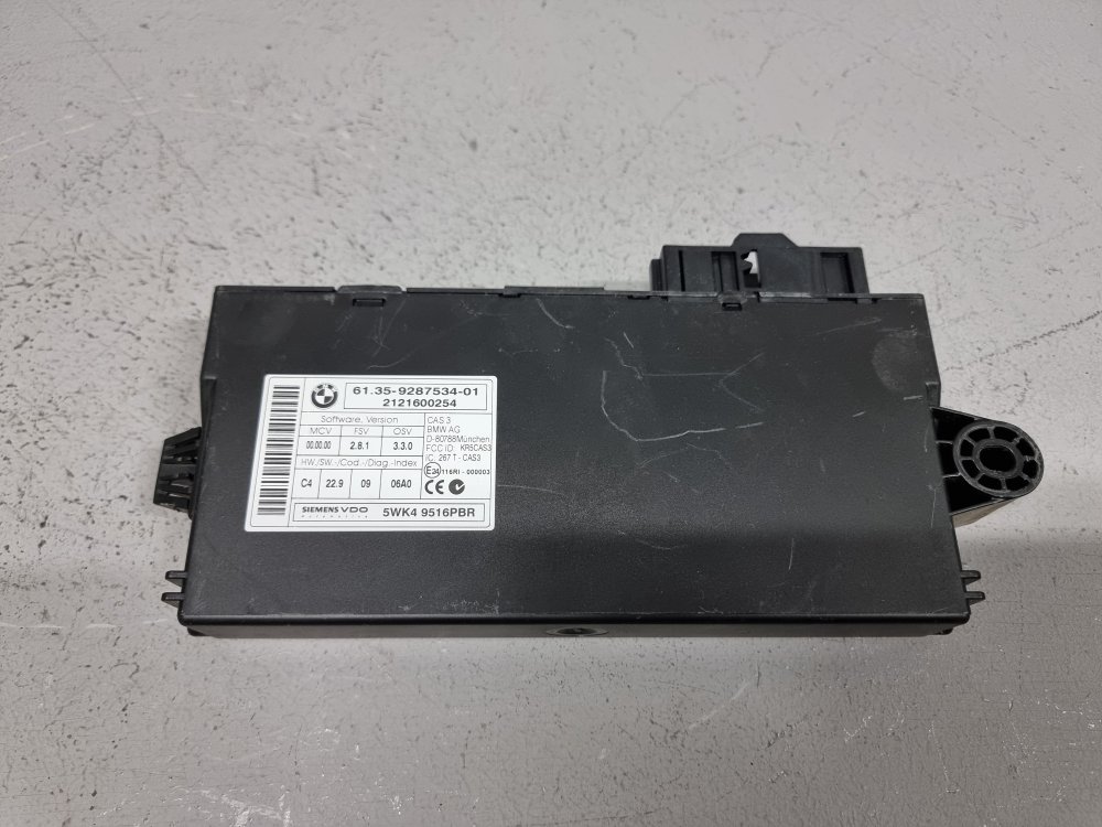 Блок иммобилайзера BMW X5 2010 E70 9287534 контрактная