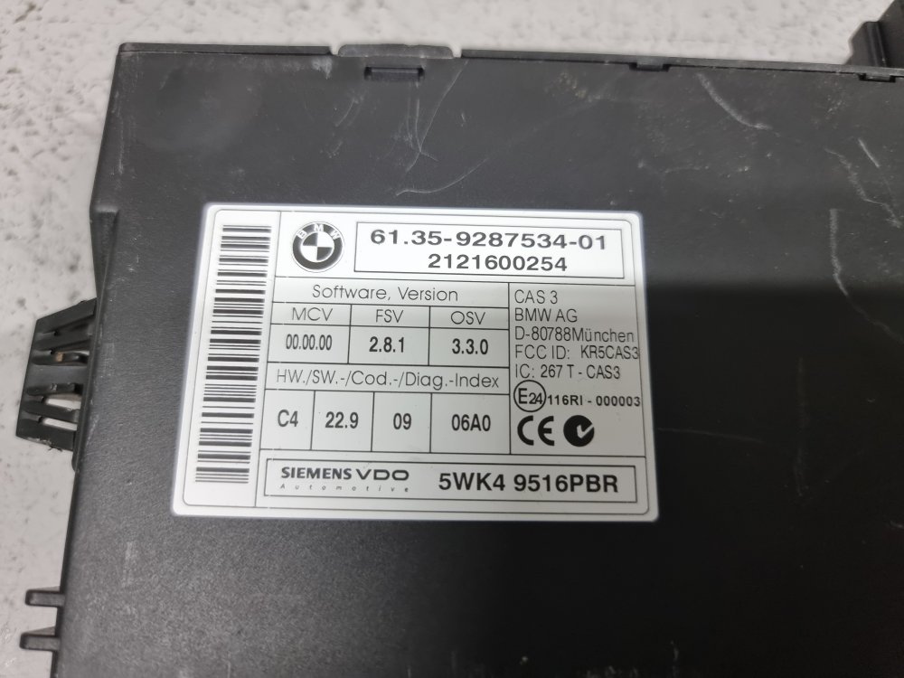 Блок иммобилайзера X5 2010 E70