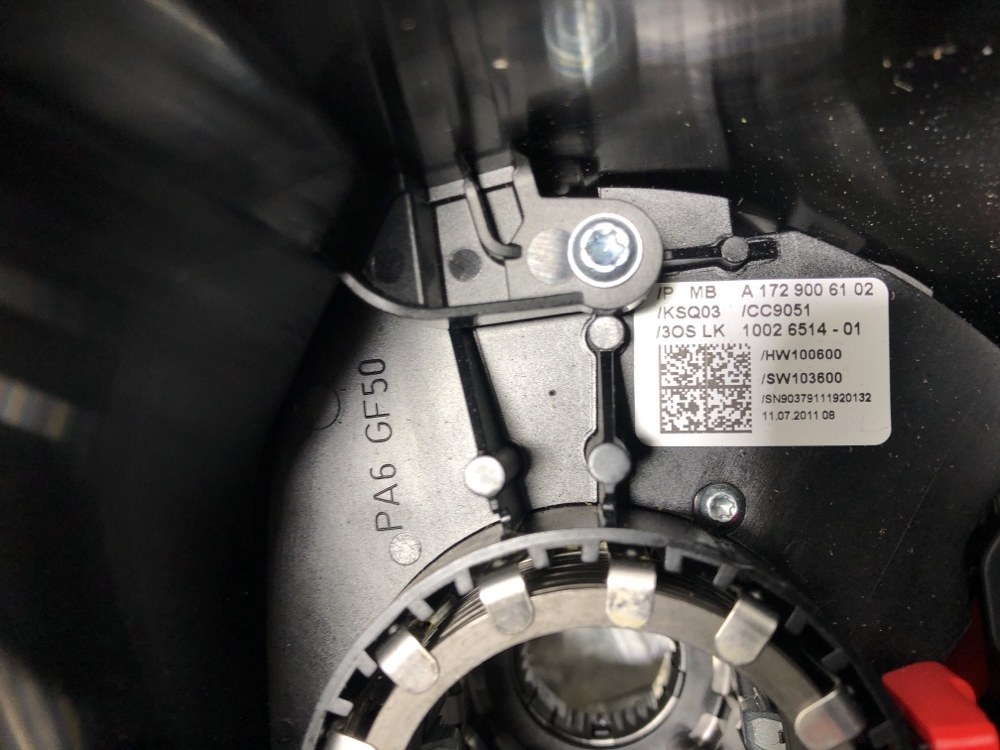 Блок подрулевых переключателей slk 2011 r172 271.861