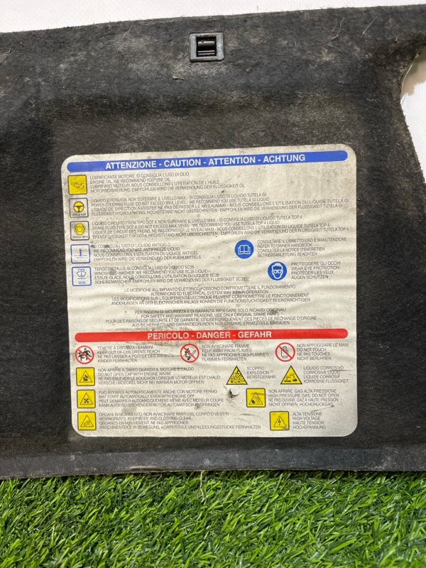 Обшивка капота передняя boxer 2006-2023 250 2.2 HDI.