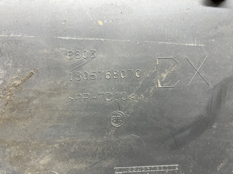 Молдинг накладка кузова боковая задний правый jumper 2007 250 2.2 HDi 4HV (P22DTE)