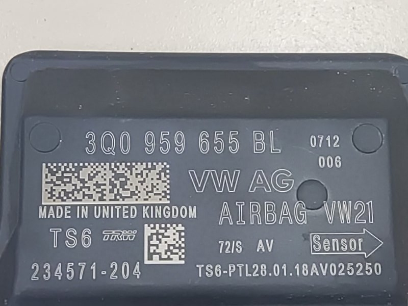 Блок управления AIR BAG Octavia A7 2018 CWVA