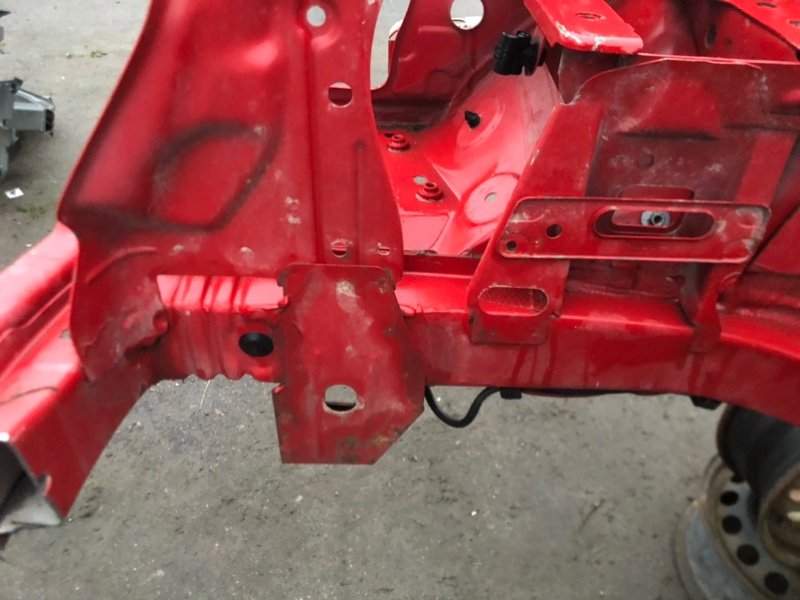 Лонжерон передний правый Clio 2 2007 Хэтчбек (5дв) D7F726 Лонжерон передний правый Clio 2 2007 Хэтчбек (5дв) D7F726