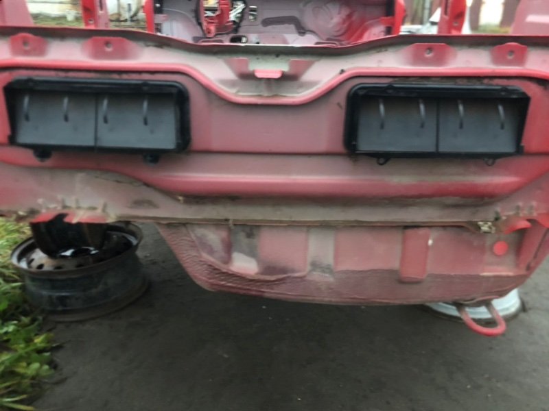 Панель задняя Renault Clio 2 Хэтчбек (5дв) D7F726