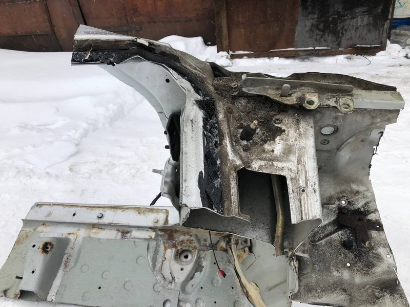 Часть кузова передний левый Hover H3 2010 4G63S4M