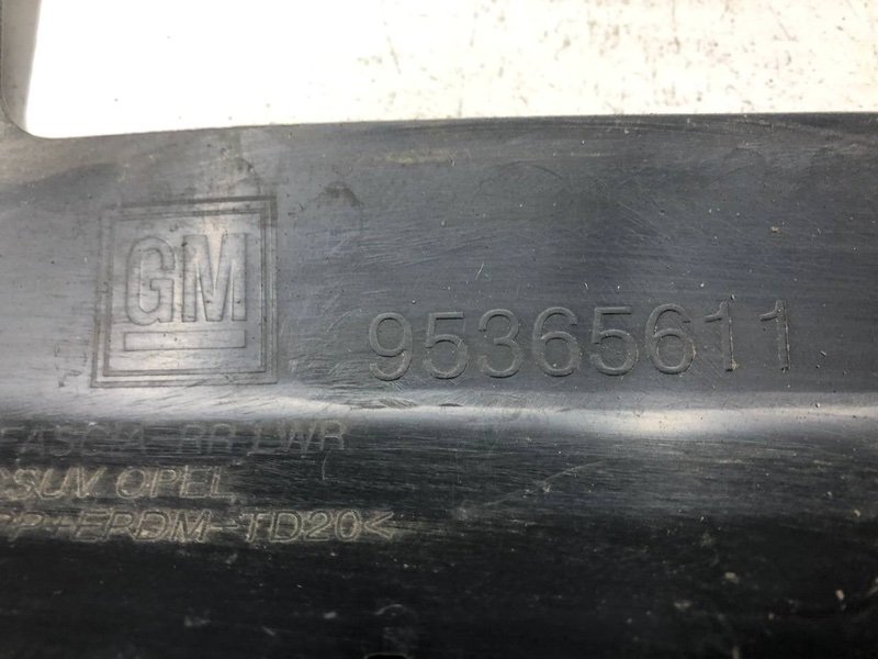 Бампер задний Mokka