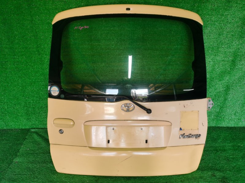 Дверь задняя TOYOTA FUNCARGO NCP20 Б/У
