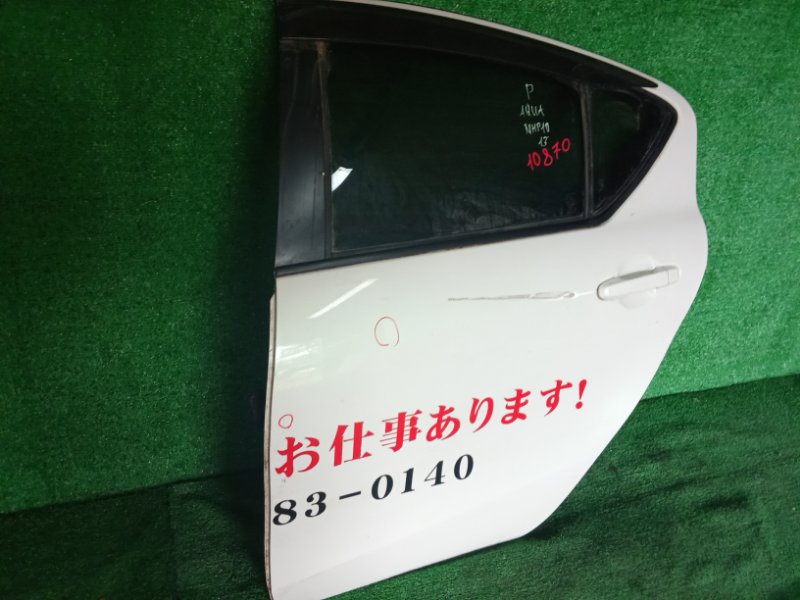 Дверь задняя левая TOYOTA AQUA NHP10