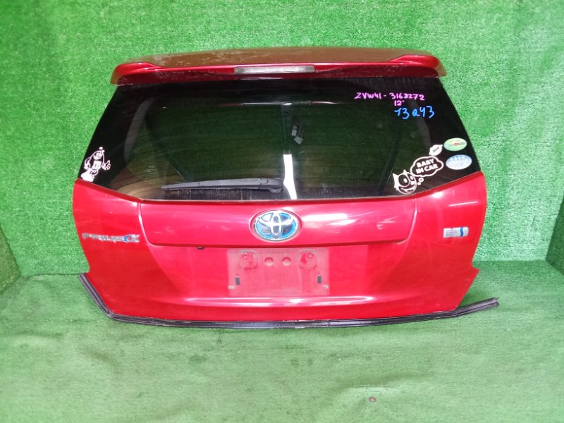 Дверь задняя TOYOTA PRIUS ALPHA ZVW41 Б/У