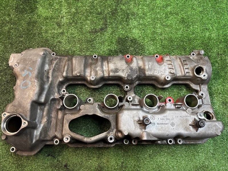 Крышка головки блока цилиндров BMW X6 2011 E71 N63B44A 11127588545 контрактная
