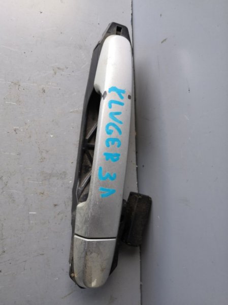 Ручка двери внешняя Toyota Kluger ACU25W 2000 задняя левая (б/у)