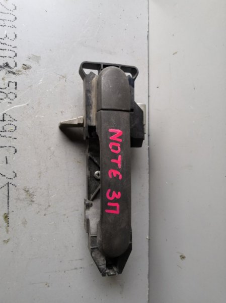 Ручка двери внешняя Nissan Note E11 2005 задняя правая (б/у)