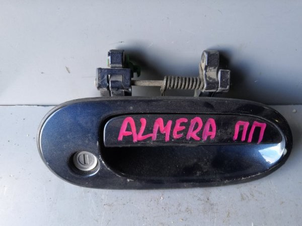 Ручка двери внешняя NISSAN ALMERA CLASSIC B10 2006 передняя правая (б/у)