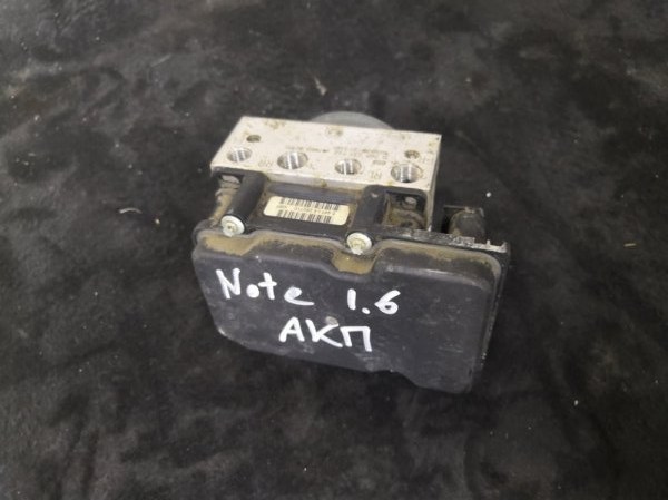 Блок abs NISSAN NOTE E11 HR16 2005 передний (б/у)
