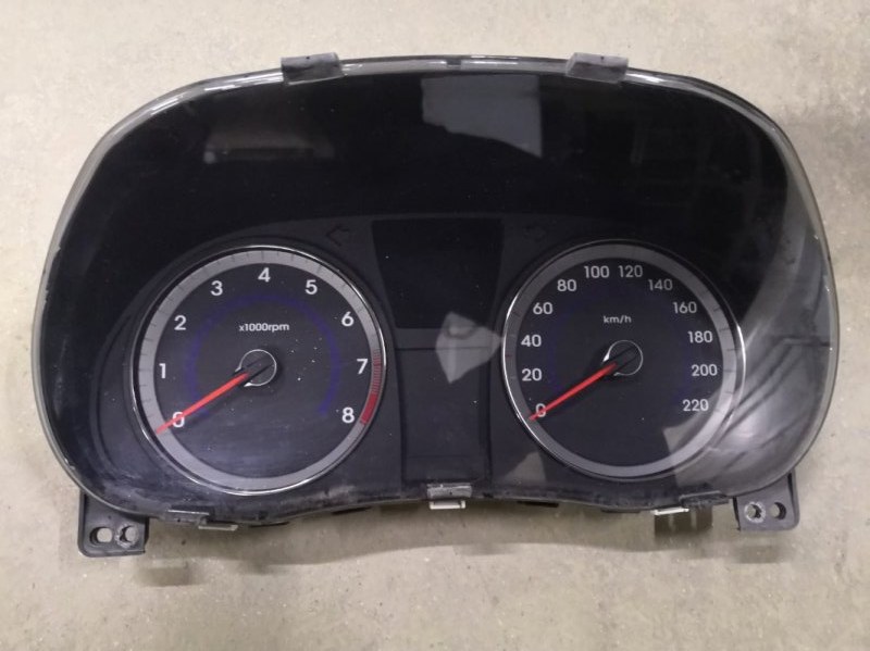 Панель приборов HYUNDAI SOLARIS RB G4FA 2011 (б/у)