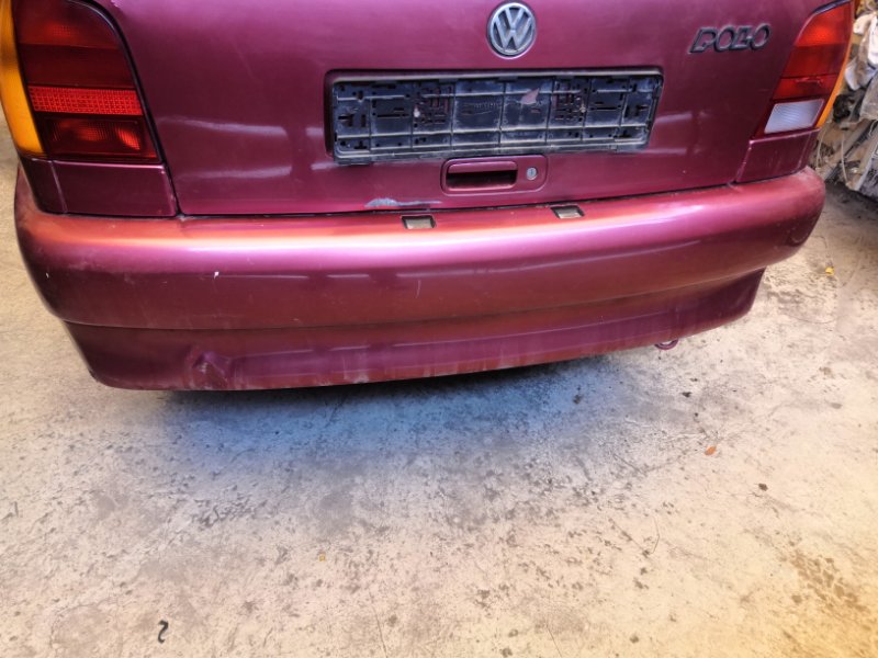 Бампер Volkswagen Polo MK3 ALL 1994 задний (б/у)