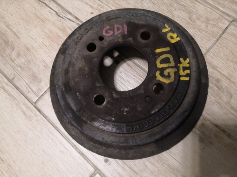 Тормозной барабан HONDA FIT GD1 L13A 2001 (б/у)