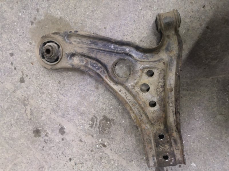 Рычаг подвески CHEVROLET AVEO T250 B12D1 2006 передний правый (б/у)