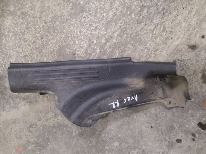 Накладка на порог CHEVROLET AVEO T250 B12D1 2006 задняя правая (б/у)