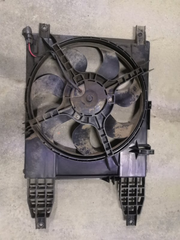 Вентилятор радиатора Chevrolet Aveo T250 B12D1 2006 (б/у)