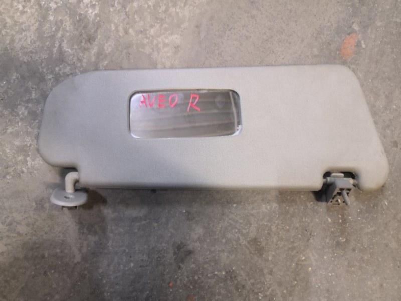 Козырек солнцезащитный CHEVROLET AVEO T250 B12D1 2006 передний правый (б/у)
