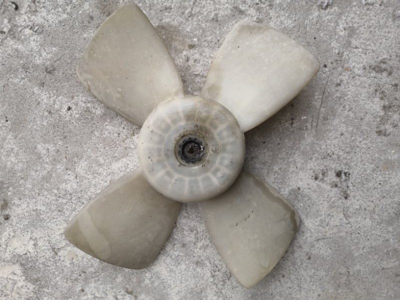 Крыльчатка вентилятора TOYOTA RAV4 XA10 3S FE 1995 (б/у)