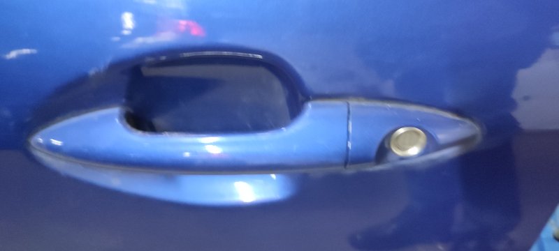 Ручка двери внешняя Kia Rio QB G4FA 2011 передняя левая (б/у)