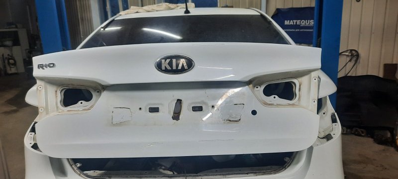 Крышка багажника Kia Rio QB G4FA 2014 (б/у)