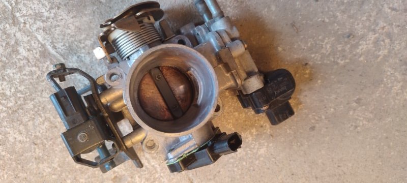 Дроссельная заслонка HONDA FIT GD1 L13A 2002 (б/у)