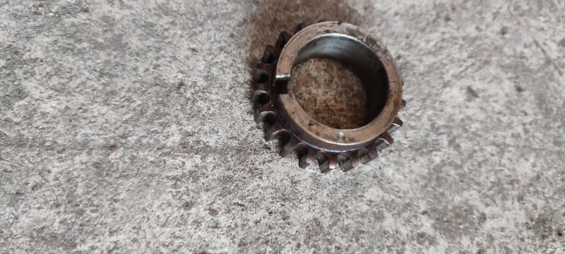 Шестерня коленвала TOYOTA VITZ NCP10 1SZ FE 1999 (б/у)