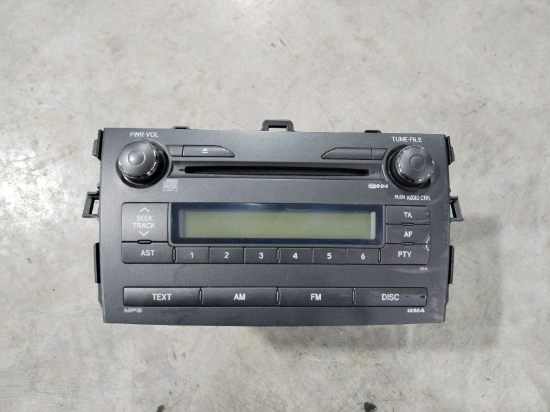 Магнитофон TOYOTA COROLLA E150 1ZR-FE 2006 (б/у)