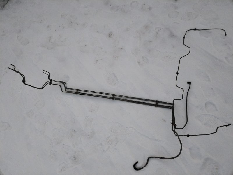 Трубка тормозная TOYOTA COROLLA E150 1ZR-FE 2006 задняя левая (б/у)