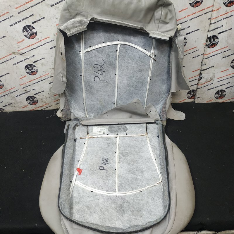 Обшивка сиденья передняя E w211 om648