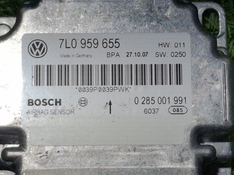 Блок управления SRS CAYENNE 2008 957 M48.01