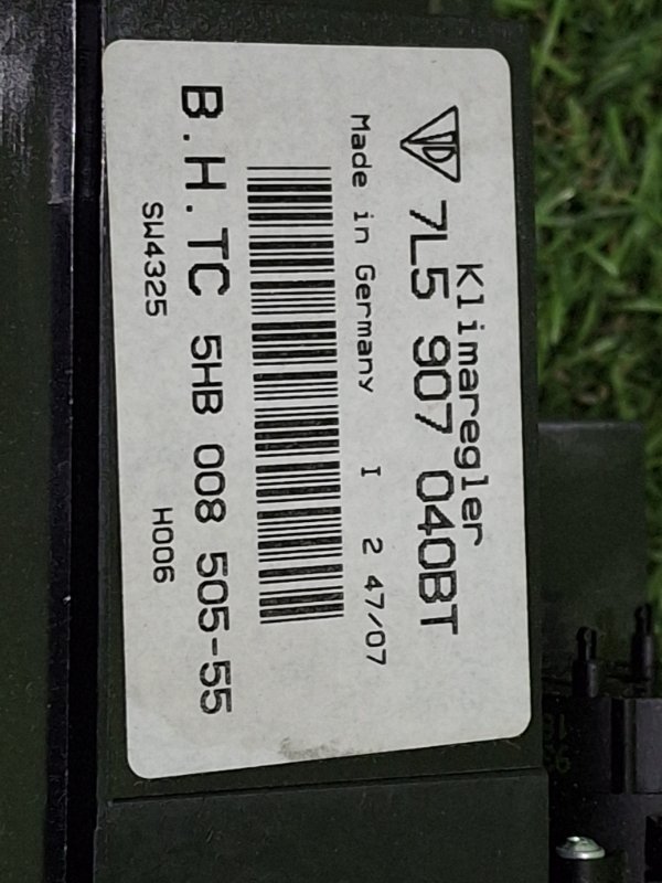 Блок управления климат-контролем CAYENNE 2008 957 M48.01