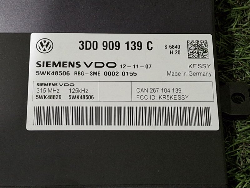 Блок управления центральным замком PORSCHE CAYENNE 957 M48.01