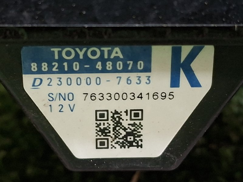 Радар-детектор PRIUS 2019 ZVW51 2ZR-FXE