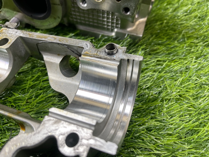 Головка блока цилиндров правая Legacy B4 2005 #46 (ПРОБЕГ 82 360km) BL5 EJ20X